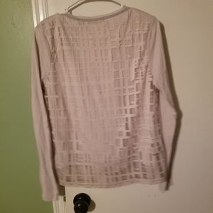 Buckle long sleeve blouse